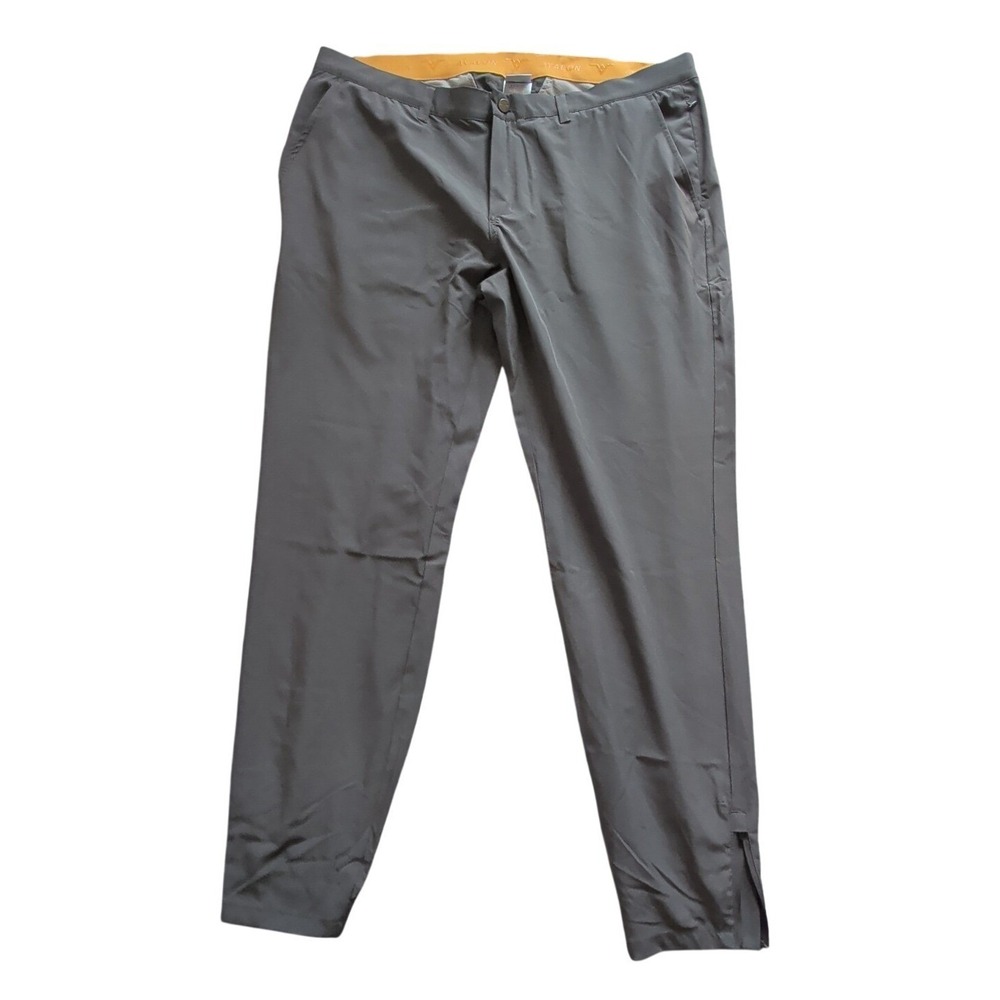 Avalon Golf Performance Jogger II Mens 40 L Gray Stretch Zip Cuffs Preppy